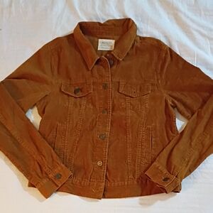 Ashley By 26 International Women's Brown Jean Jacket